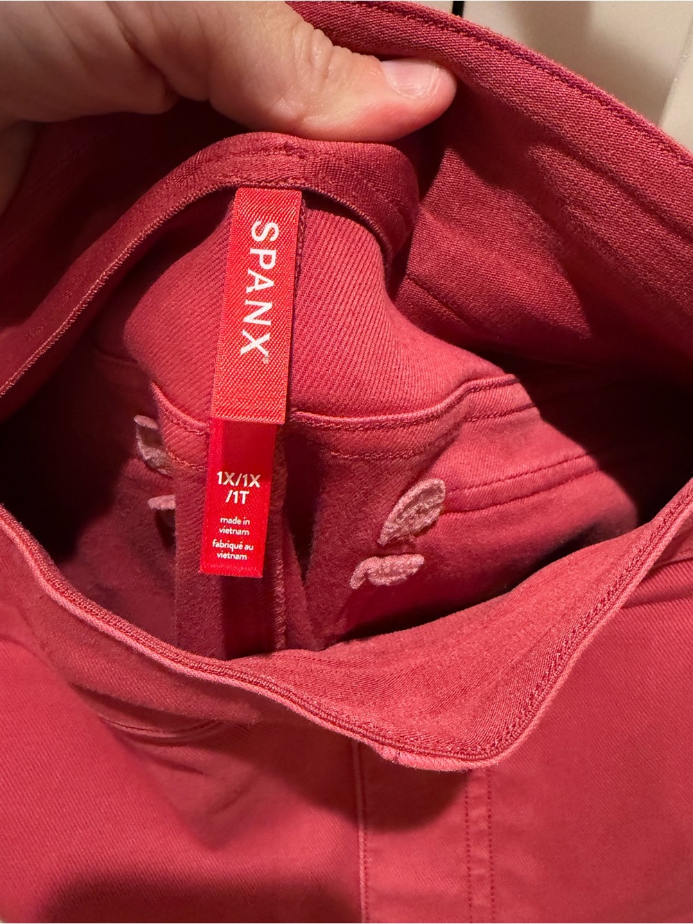 SPANX Rust cropped Pant - Picture 3 of 3